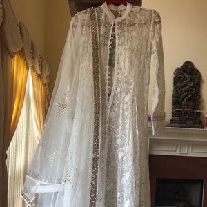 White Indian / Salwar Outfit
